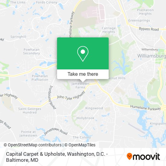 Capital Carpet & Upholste map
