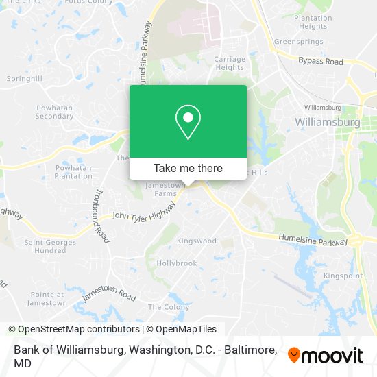 Mapa de Bank of Williamsburg