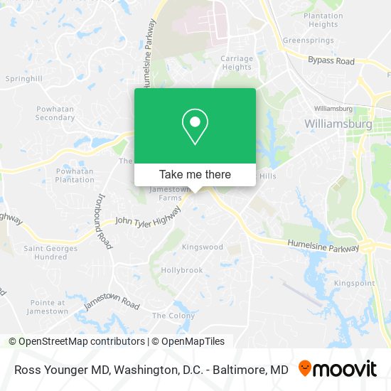 Ross Younger MD map