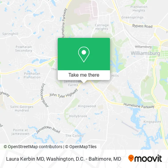 Laura Kerbin MD map