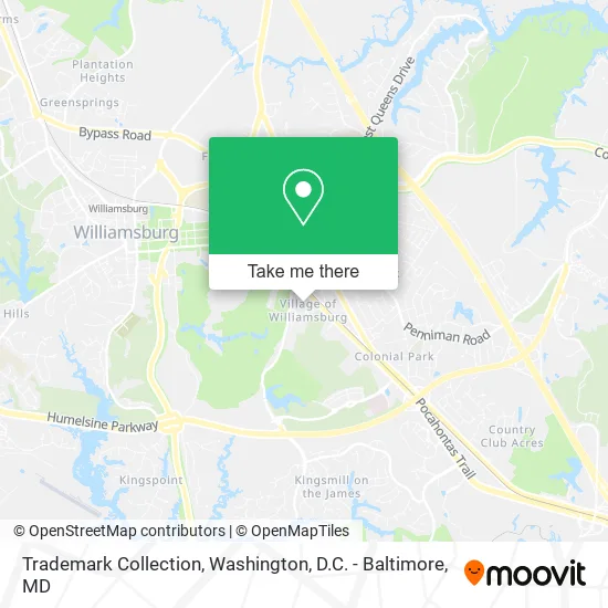 Trademark Collection map