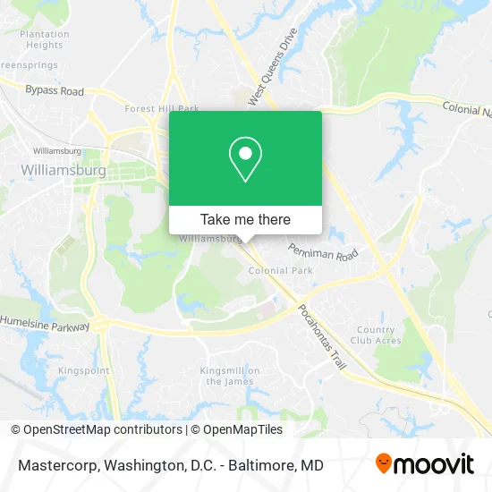 Mastercorp map