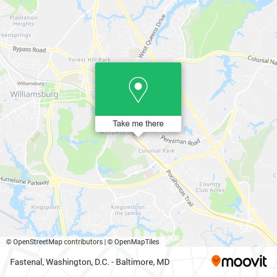 Fastenal map