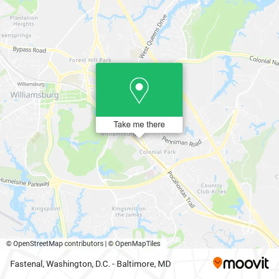 Fastenal map