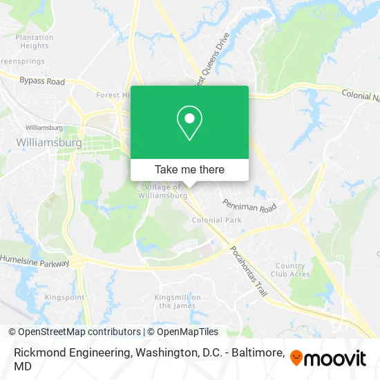 Rickmond Engineering map