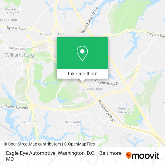 Eagle Eye Automotive map