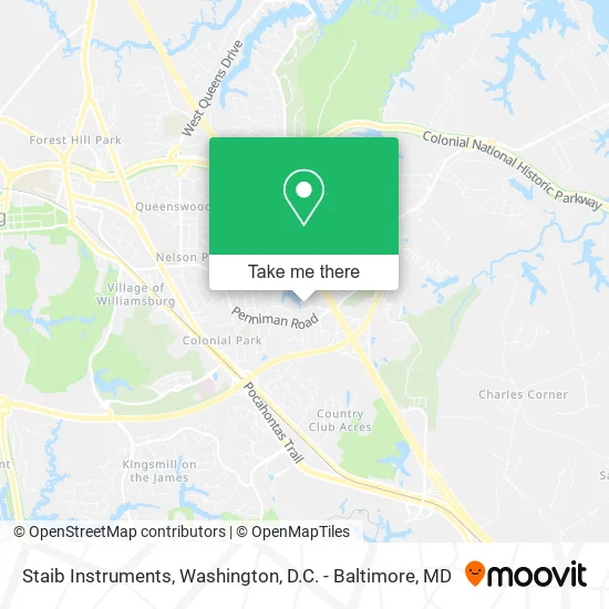 Staib Instruments map