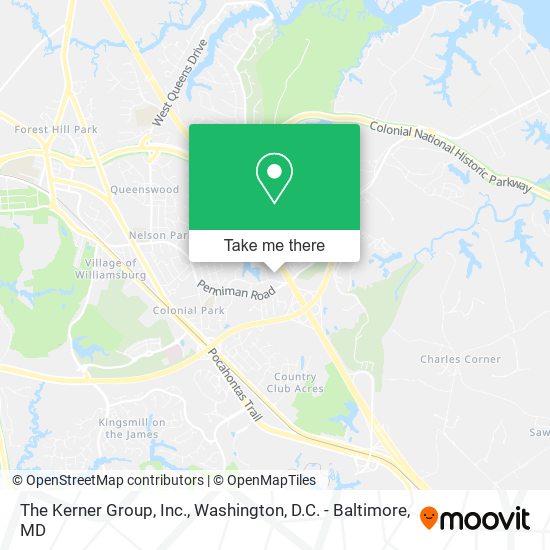 The Kerner Group, Inc. map