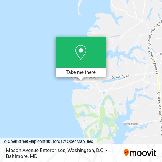 Mason Avenue Enterprises map
