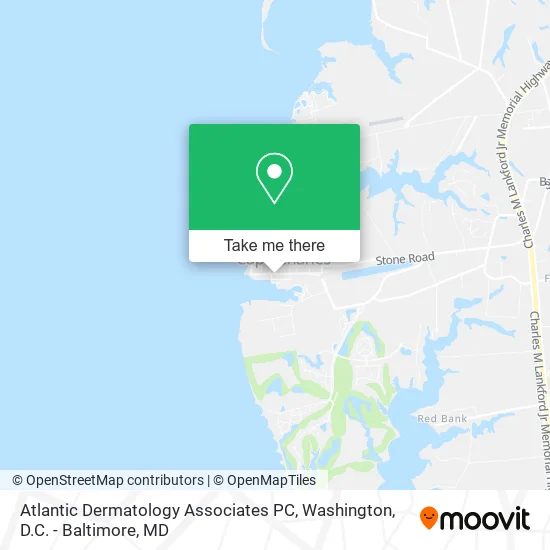 Atlantic Dermatology Associates PC map
