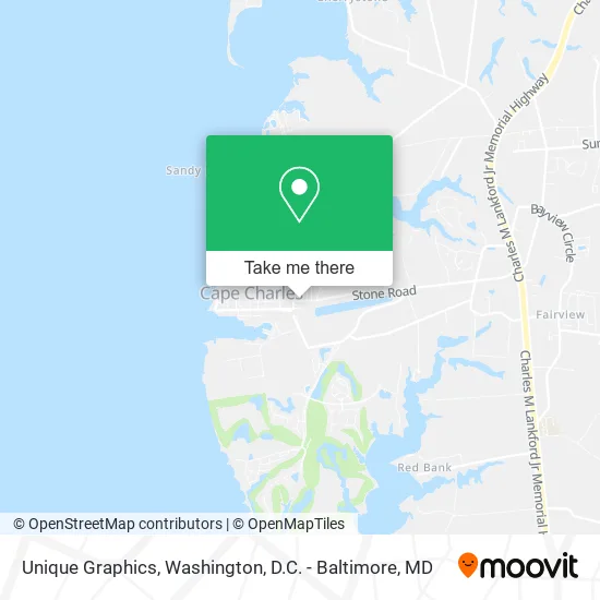 Unique Graphics map