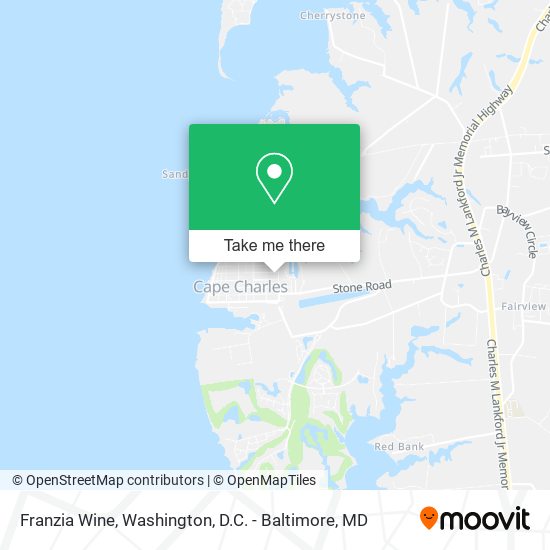 Franzia Wine map
