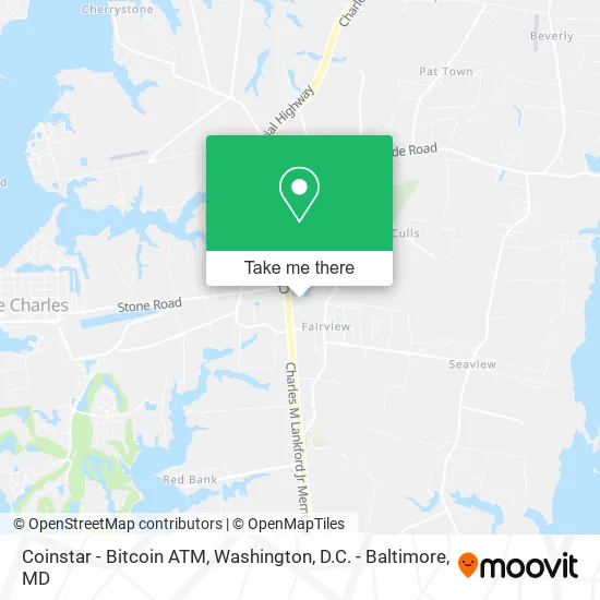 Coinstar - Bitcoin ATM map