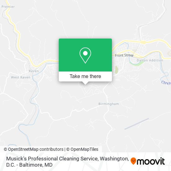 Mapa de Musick's Professional Cleaning Service