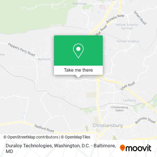 Mapa de Duraloy Technologies