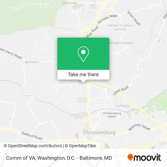 Comm of VA map