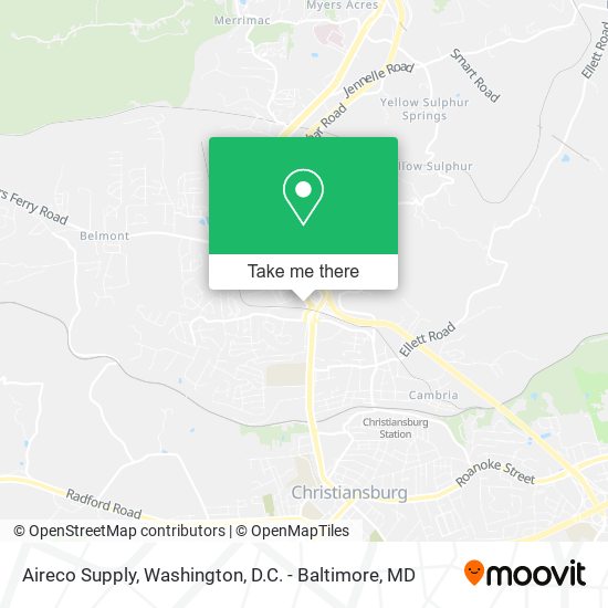 Aireco Supply map