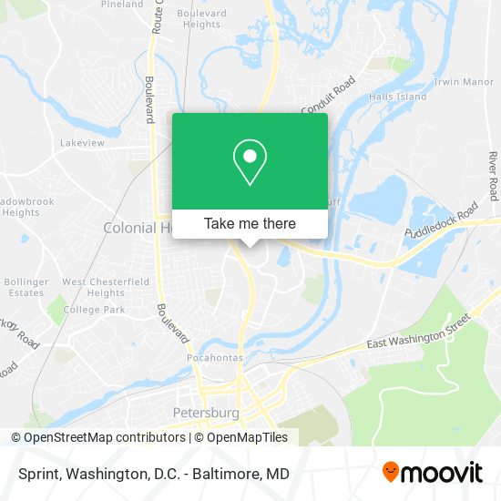 Mapa de Sprint