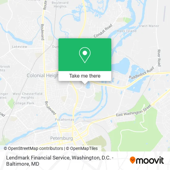 Lendmark Financial Service map