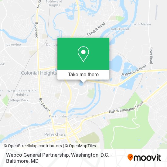 Webco General Partnership map
