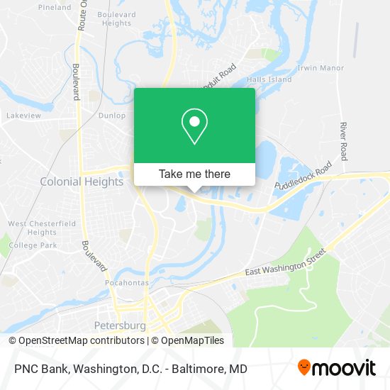 Mapa de PNC Bank