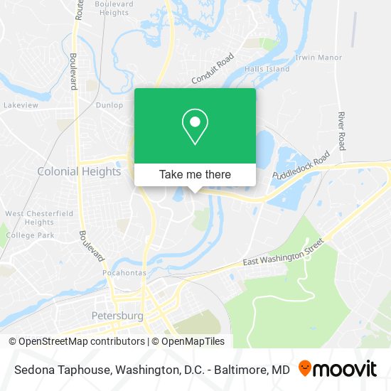 Sedona Taphouse map