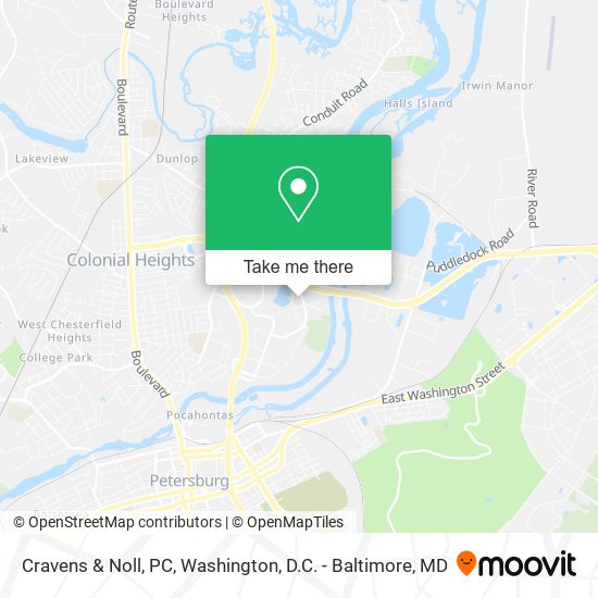Cravens & Noll, PC map