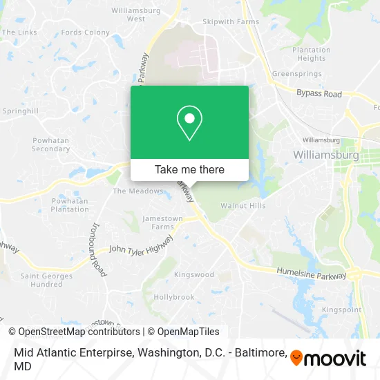 Mid Atlantic Enterpirse map