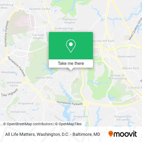Mapa de All Life Matters