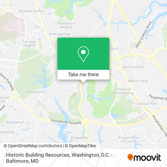 Mapa de Historic Building Resources