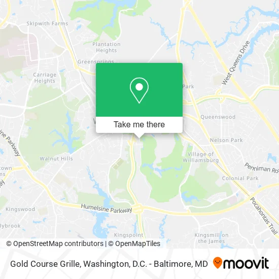 Gold Course Grille map