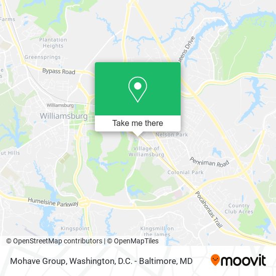 Mohave Group map