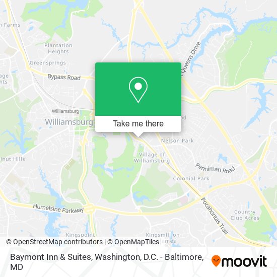 Mapa de Baymont Inn & Suites