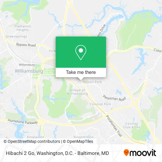 Hibachi 2 Go map