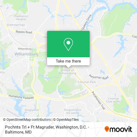 Pochnts Trl + Ft Magruder map
