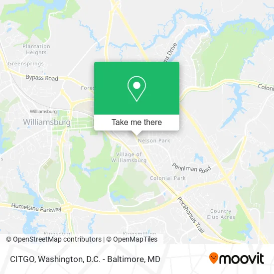 CITGO map