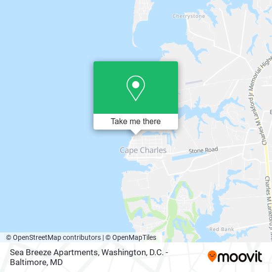 Mapa de Sea Breeze Apartments
