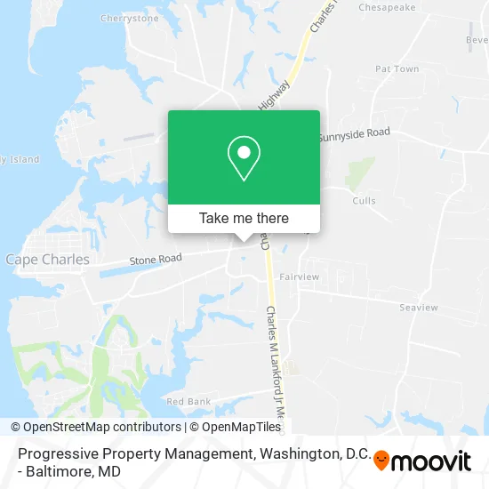 Progressive Property Management map