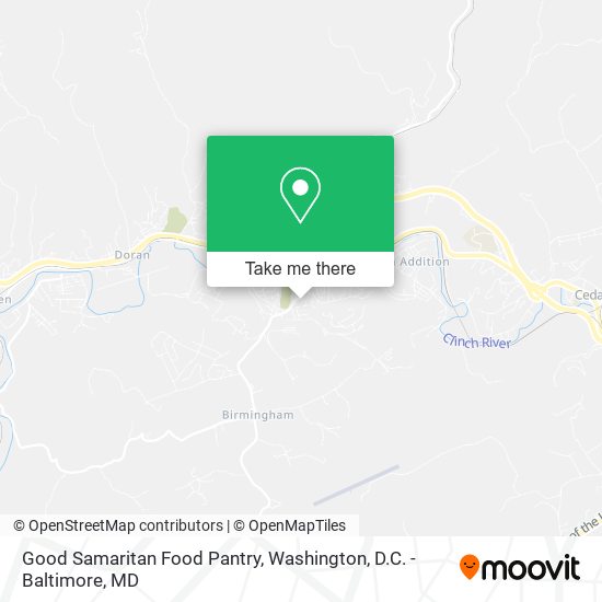 Mapa de Good Samaritan Food Pantry
