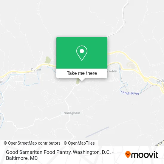 Good Samaritan Food Pantry map