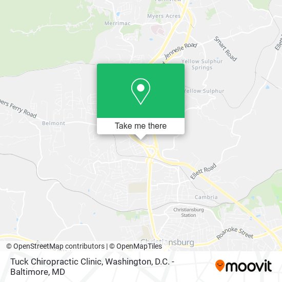 Tuck Chiropractic Clinic map