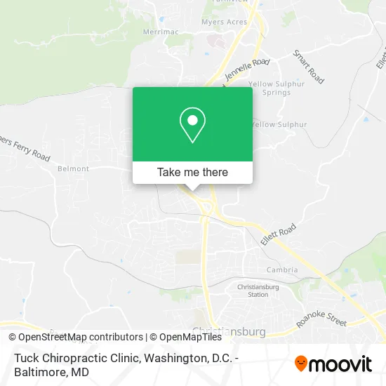 Tuck Chiropractic Clinic map