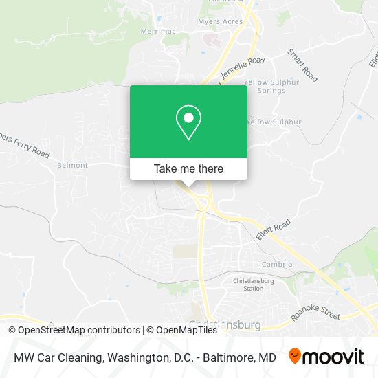 Mapa de MW Car Cleaning