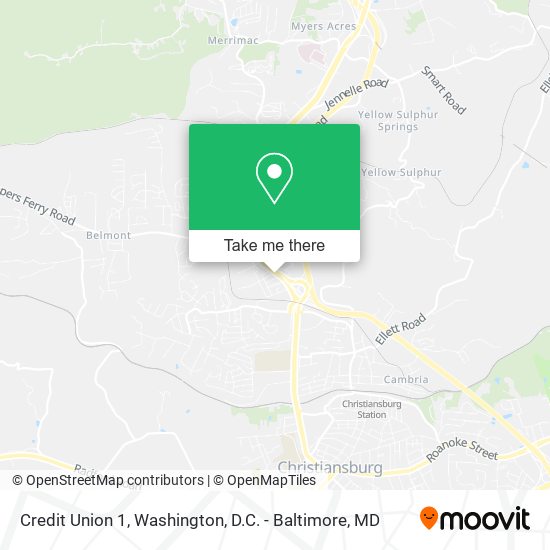 Mapa de Credit Union 1