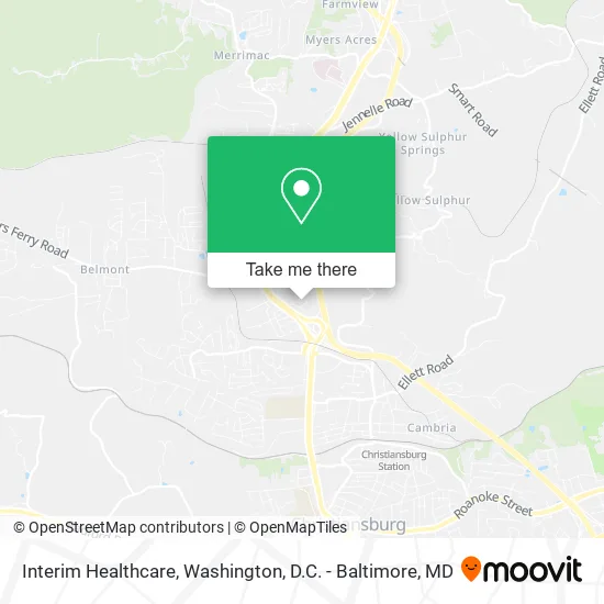 Interim Healthcare map