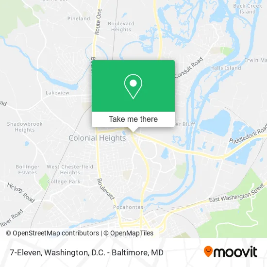 7-Eleven map
