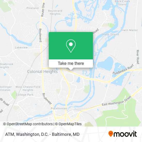 ATM map
