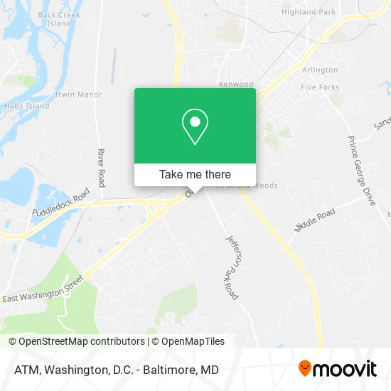 ATM map