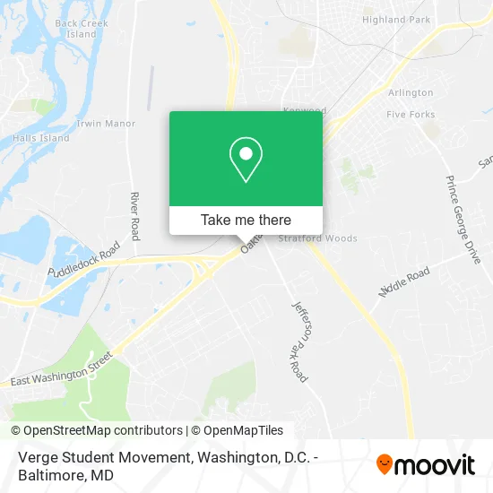 Verge Student Movement map