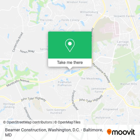 Mapa de Beamer Construction